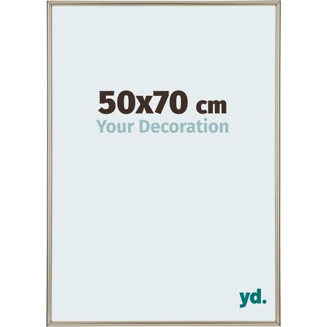 yd. - Cadre photo 50x70 - Champagne - Plastique - Annecy