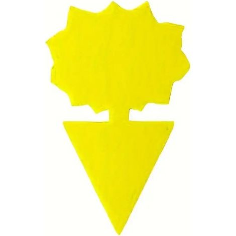 Piège à moustiques double face en forme de tournesol, papier collant anti-moustiques, attrape-moustiques, panneau lumineux rond, papier collant pour lampe anti-moustiques, pour l'intérieur, le jardin, (1/5)