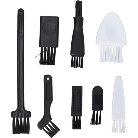 8 pièces Brosses de Nettoyage Multifonction pour Rasoir, Appareils Électroménagers et Équipements Informatiques (1/5)
