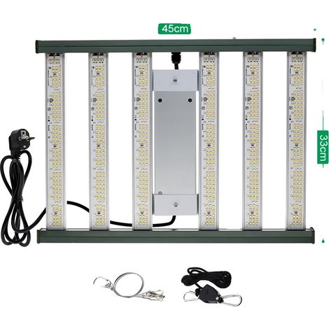 Lampe de culture LED, plein spectre, dimmable, 200W (1/2)