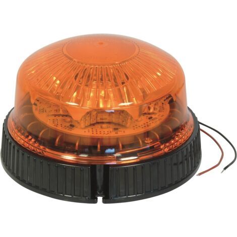 Topcar – Geprüfte LED-Rundumleuchte R65-R10 – 10–30 V Spannung – Kompaktes Design – Bruchsichere Linse – 17055 (1/2)