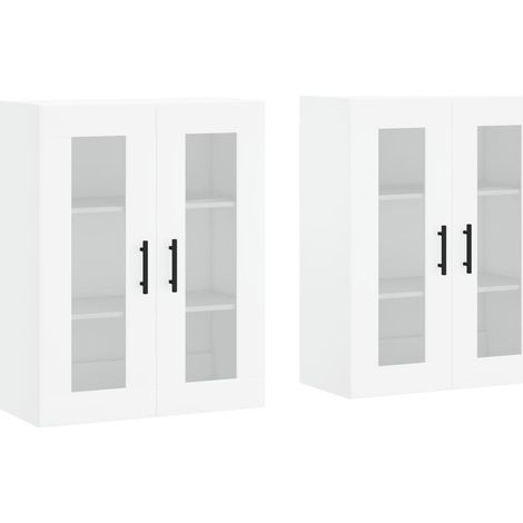 Maison Exclusive - Armarios de pared 2 uds madera de ingeniería b