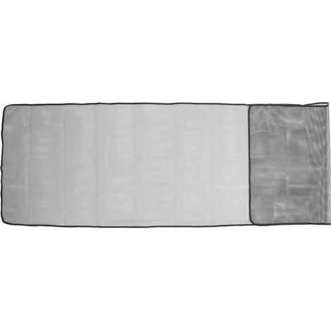Filet de sécurité en maille épaisse 118,1 x 35,4 pouces, filet de protection pour rambarde de terrasse, balcon ou appartement, noir (1/5)