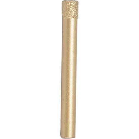 Foret Diamant pour Verre et Granit, Outil de Découpe et Perçage avec Queue Ronde de 8mm