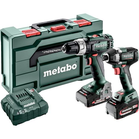 Metabo Akku Combo Set 2.8.6 18V, SB 18 L + SSD 18 LT 200 BL, metaBOX 145 L