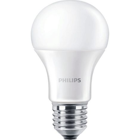 Philips lampadina led, attacco e27 luce bianco naturale 4000°k equivalent corepro ledbulb  lampada a led/multi led classe di efficienza energetica (ell): a+ core 100840