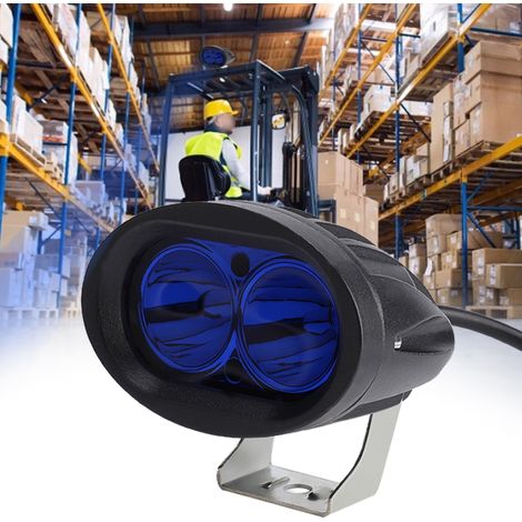 Blaue LED-Signalleuchte für Gabelstapler, 20 W, Schutzart IP67, 9–60 V, Sicherheitsscheinwerfer (1/5)