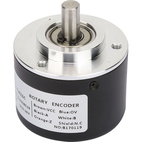 Inkrementeller Drehgeber E6C2-CWZ6C, 50 mm Durchmesser, 300 Impulse pro Umdrehung, universell einsetzbar (1/5)