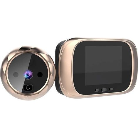 Digital Door - 2.8'' - LCD Screen - Night Vision - Gold Digital Door Surveillance (1/5)