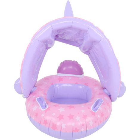 Bouée gonflable pour bébé avec pare-soleil pour tout-petits et enfants (1/5)