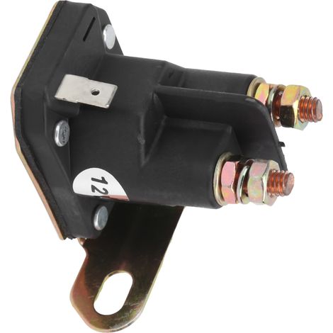 Relais solénoïde 12V 3 bornes 812-1211-211, interrupteur de remplacement pour voiturette Club Car et ATV, accessoire compatible. (1/5)