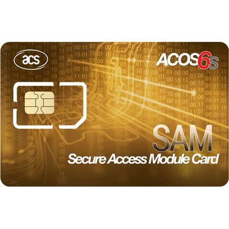 Scheda modulo di sicurezza per l'accesso ACS LS24C310EAUXEN, ACOS6-SAM