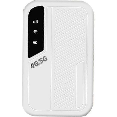Point d'accès WiFi de voyage 4G/5G avec connexion stable de 300 Mbps l'emplacement pour carte SIM prend en charge la connexion simultanée de 10 appareils batterie de 3000 mAh compatibilité universe (1/5)