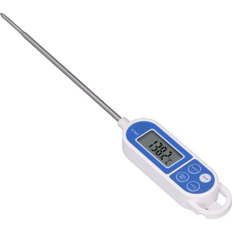 Thermomètre numérique sonde longue étanche IPX6 rétroéclairé lecture rapide pour viande aliments cuisson (1/5)