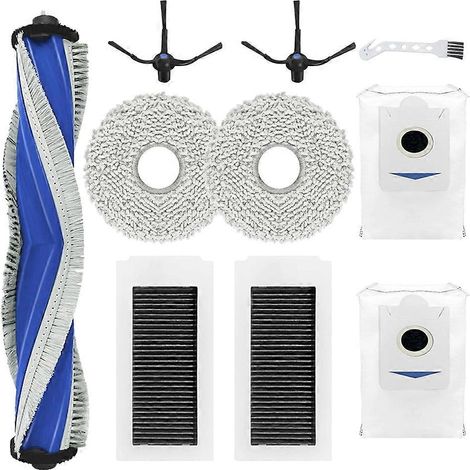 Filtre pour aspirateur brosse pour aspirateur Filtre de brosse pour aspirateur filtre de X5 Pro Omni Aspirateur Main Side Brosse HEPA Filtre Serpillière Cloth Dust Bags pièce détachée (1/5)
