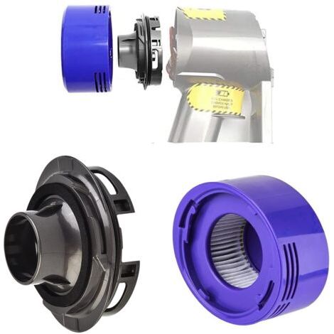 Kit de Couverture et Filtre Arrière pour Aspirateur Accessoires-AUTRES (1/4)