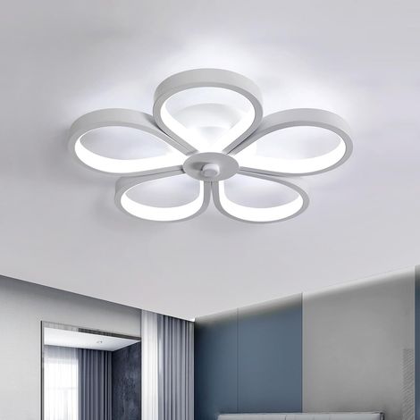 Plafonnier LED, plafonnier moderne, applique murale, lumières décoratives, lumière blanche 6000K (blanc) (1/5)