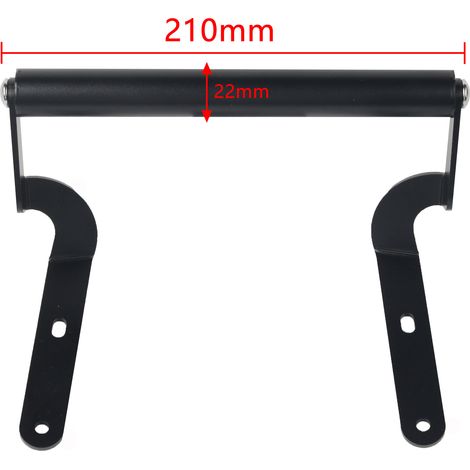 Compatible with the KTM Duke 390, this multifunctional support/extension post serves as a navigation mount for mobile phone. (1/5)
