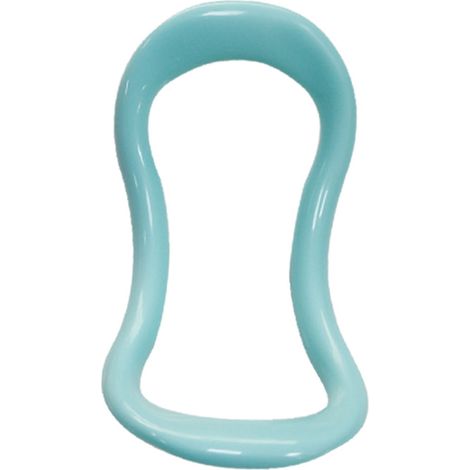 Anneau de Yoga Écologique en PP - Cercle de Fitness Courbé pour Entraînement Bleu (1/5)