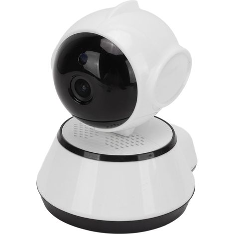 Caméra sans fil intelligente avec vision nocturne infrarouge pour la sécurité intérieure à domicile et au bureau. (1/5)