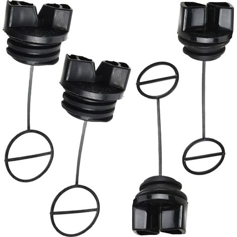 Set di 2 tappi per serbatoio dell'olio per motoseghe Partner P350 351 352 370 390