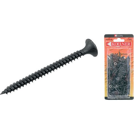 Tornillo para paneles de yeso FS de 3,5 x 35 mm con rosca para acero, [OP 150]