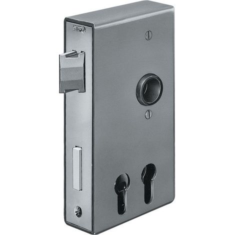 Boîte à serrure 140D-PZ DIN G/D Dimensions A40xB94,5xC173mm Entrée 30/60mm (1/4)