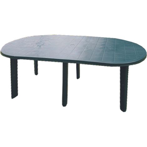 Tavolo Da Giardino "Tavolo 180" Verde Cm.181X90X72H. - cm.181x90x72h. - peso kg.13,4 (1/5)