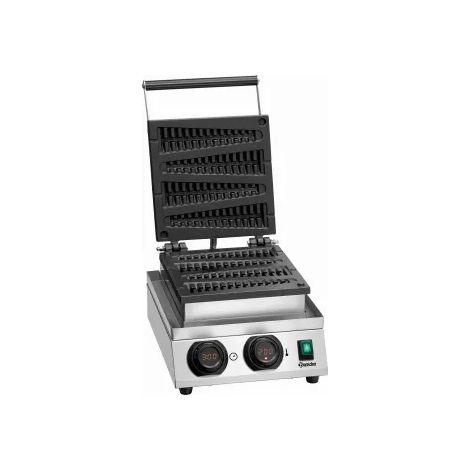 Gaufrier Bartscher Lolly 400, 4 gaufres épi – 230V, 1800W - MONO