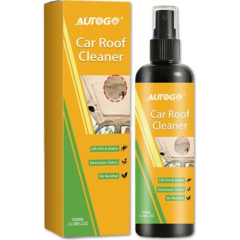 AUTOGO Autodachreiniger – Aufbereitungs- und Fleckenentfernungsmittel, speziell entwickelt für Autodachflecken (1/5)