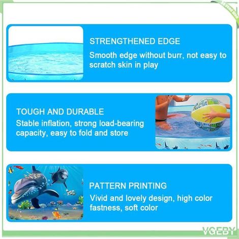 Piscine hors sol - FAFEICY - Modèle Fafeicy - 152x25 cm - Multicolore - Pour enfants (1/4)