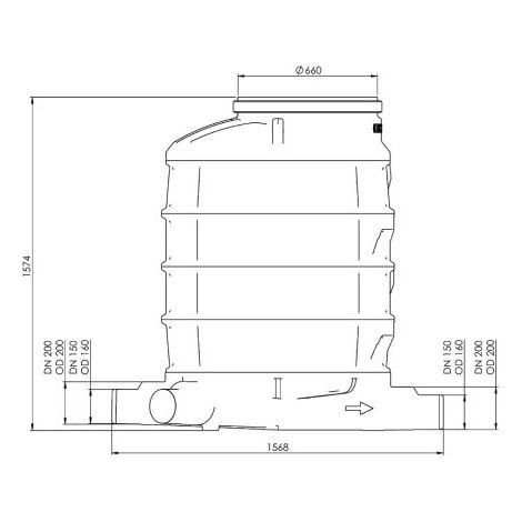 KESSEL 881500 puits standard GT LW1000