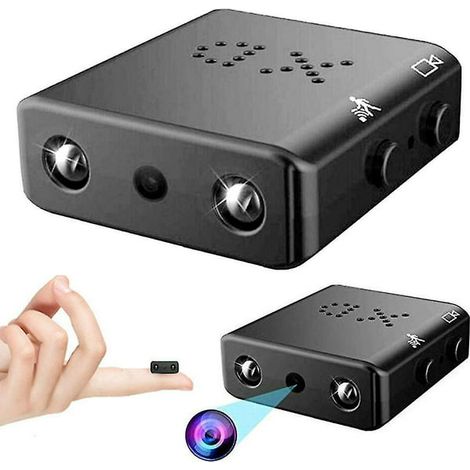 Caméra Espion HD 1080p Mini Détecteur de Mouvement Caméra de Surveillance Cachée Sécurité (1/5)