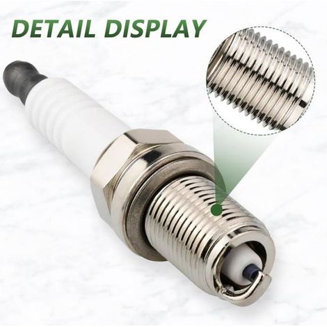 Bougies D'Allumage RC12YC pour Moteur de Tondeuse à Gazon pour et Stratton 491055 491055S 692051 792015 491055T 5066 Comme illustré (1/5)