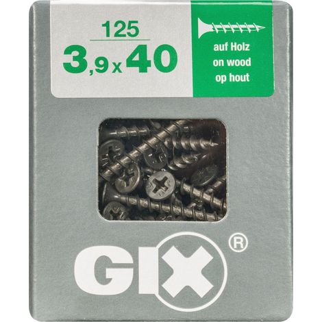 Spax Schnellbauschrauben 3.9 x 40 mm PH 2 - 125 Stk. Holzschrauben (1/2)