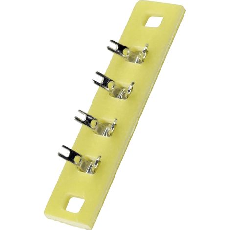 Barrette à souder simple rangée TRU COMPONENTS 530445 Nbr total de pôles 4 Epoxy (L x l x H) 36 x 9 (1/2)