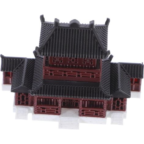 miniature de pagode pour jardin zen mini ornement en (1/5)