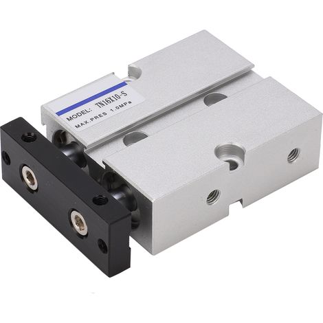 Vérin pneumatique à double effet en alliage d'aluminium antirouille TN16 0,10-0,9 MPa 10200 mm (TN16X10S) (1/5)