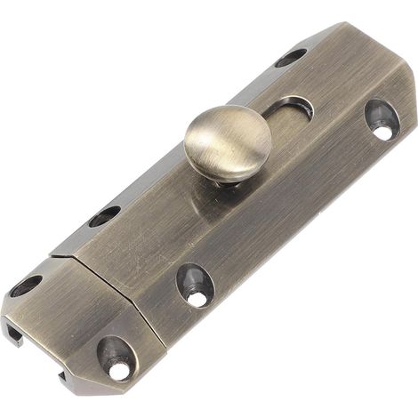 Loquet de Porte Coulissante en Métal 4 Pouces (1/5)