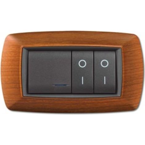 PLACCA LIFE LIVING PLAST LEGNO CHIARO 4P