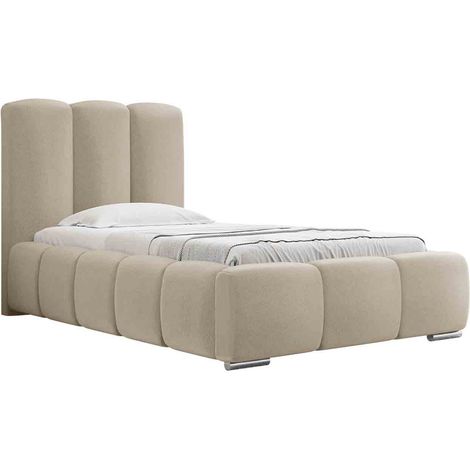Cama TrendyNest Alceus II, Paros 01, Individuales, 90x200, Tapiz, Somieres, 110x222x112cm