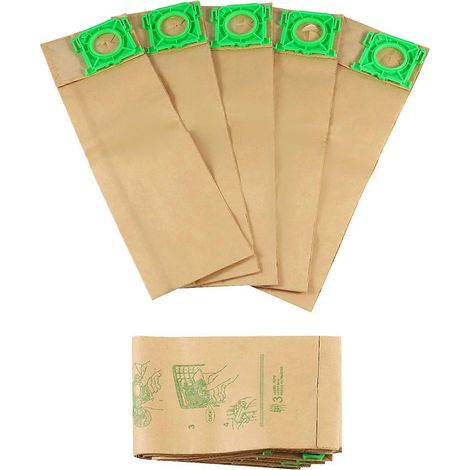 Lot de 15 sacs à poussière pour aspirateurs Windsor Sensor Professional séries G1, C2, C3, K3, X, G et C et aspirateurs verticaux Sebo et Kenmore (1/5)