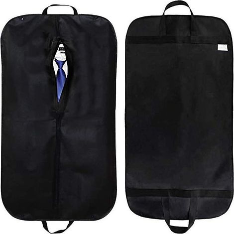 Lot de 2 housses à vêtements, sac de voyage pliable de 40 pouces pour costumes et déguisements, housses de protection pour vêtements (1/4)