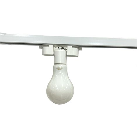 Portalampada per binario E27 adattatore monofase connettore per lampadine adattatore per pista (1/5)