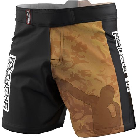 Golden Warrior Herren-Sportshorts, Größe S, schwarz