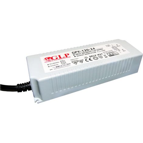 Alimentatore a tenuta stagna 24V DC - 120W - IP67 - GLP