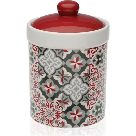 TARRO GALLETAS PORCELANA HIDRA 12x12x17,1 CM VERSA (1/2)