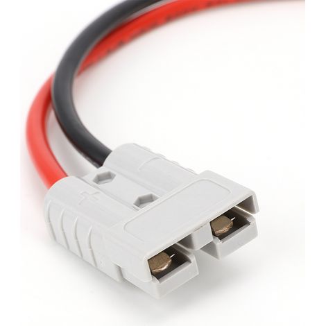 Connecteur de chargeur de batterie pour chariot élévateur 50 A 600 V avec câble d'extension (1/4)