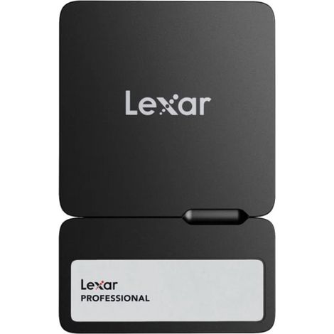 Lexar 933422 SSD Externo USB-C 3.2 Gen 2 2TB, Lectura 1050MB/s, Escritura 1000MB/s, IP65, Negro, LSL400S002T-RNBNG