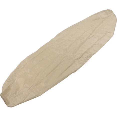 Couverture d'auvent de terrasse 210D Oxford enduit argent – imperméable – protection UV – manuel rétractable